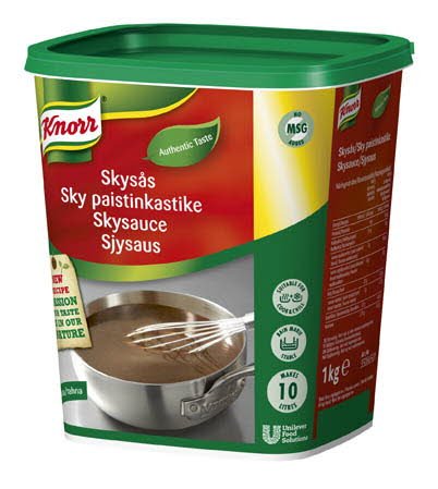 KNORR Sky paistinkastike (tahna) 3x1 kg/10 L - KNORR Sky paistinkastike (tahna) 3x1 kg/10 L -