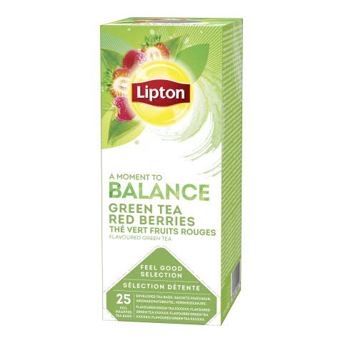 Lipton HoReCa Vihreä Red Berries Tee 6 x 25 pss -