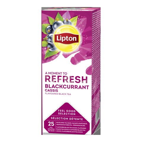 Lipton Mustaherukka 6x25 pss -
