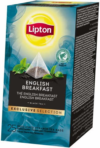 Lipton Pyramid English Breakfast 6 x 25 pss - Lipton Pyramid English Breakfast 6 x 25 pss -