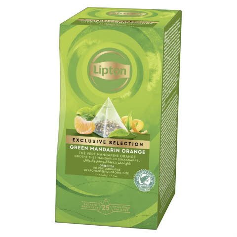 Lipton Pyramid Green Tea Mandarin Orange 6 x 25 pss -
