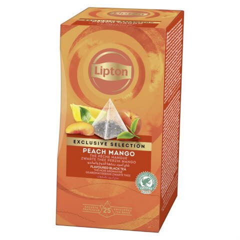 Lipton Pyramid Peach & Tropical Mango 6 x 25 pss -