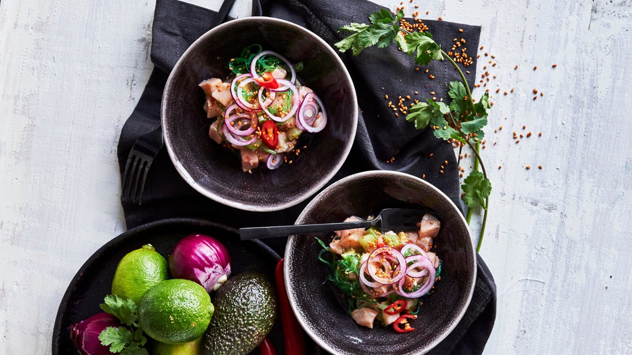 Aasialainen ceviche-lohi – Resepti Aasialainen ceviche-lohi – Resepti