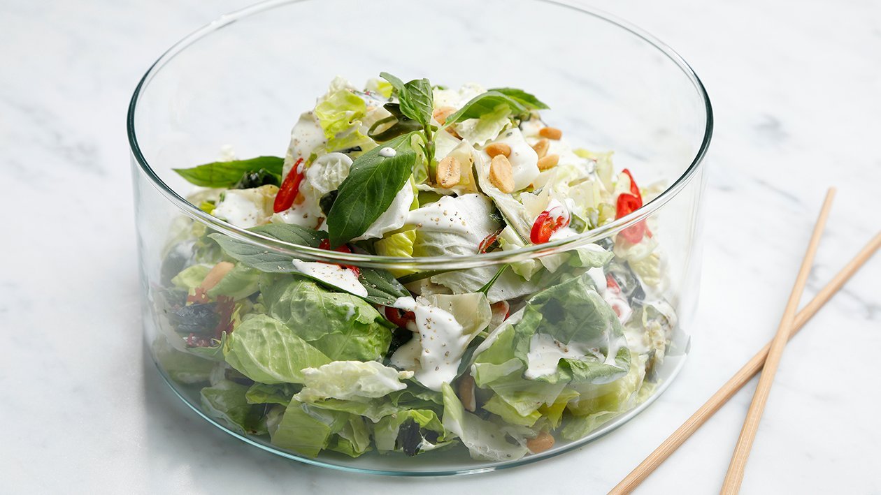 Asian caesarsalaatti – Resepti Asian caesarsalaatti – Resepti