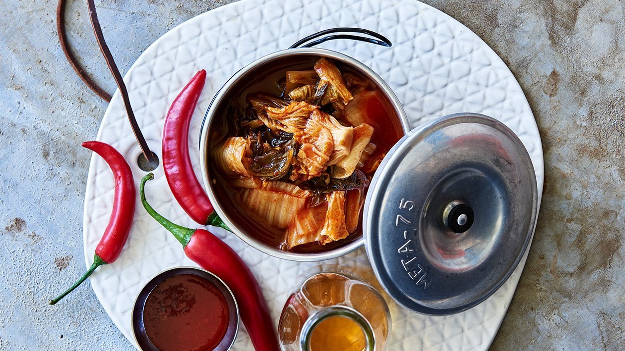 Kimchi - Korealainen kaalisalaatti – Resepti Kimchi - Korealainen kaalisalaatti – Resepti