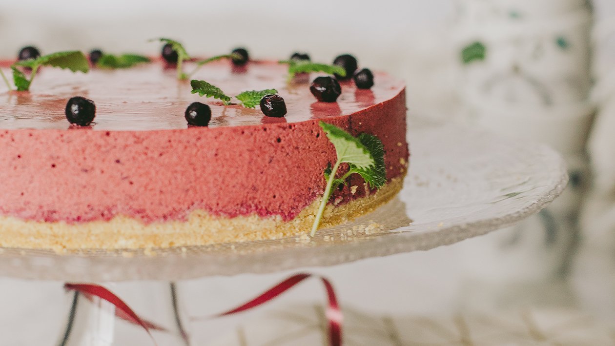 Mustikkajuustotorttu – Resepti Mustikkajuustotorttu – Resepti