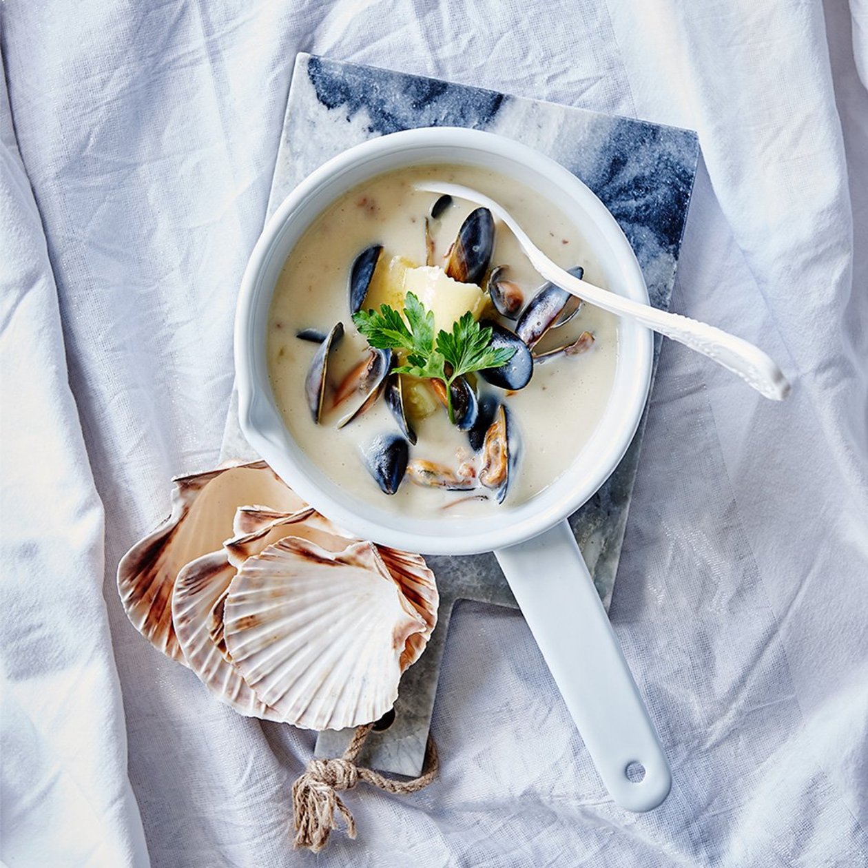 New England Clam Chowder – Resepti New England Clam Chowder – Resepti