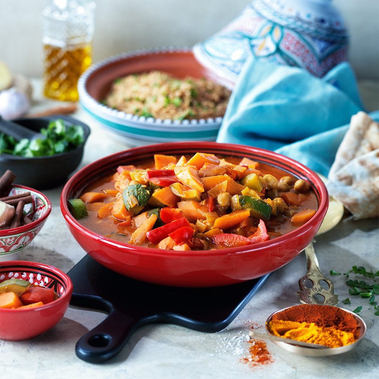 Tunisialainen kasviscouscous – Resepti Tunisialainen kasviscouscous – Resepti