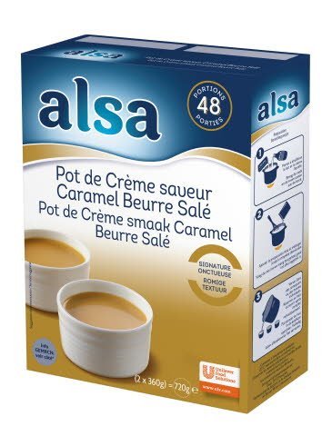 Alsa Pot de Crème Caramel & Beurre Salé -