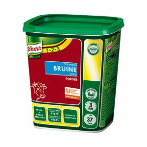 Knorr 1-2-3 Fond Brun Lié Déshydraté -