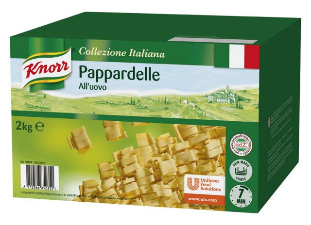 Knorr Collezione Italiana pâtes Pappardelle All'uovo -