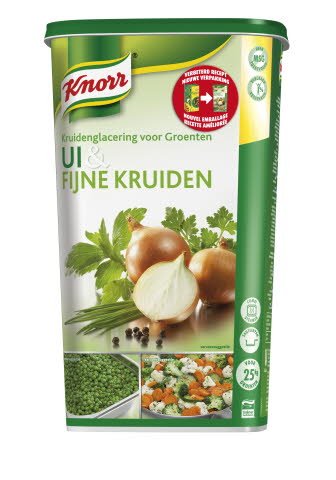 Knorr Couronnement des Légumes Glaçage Oignon et fines herbes -