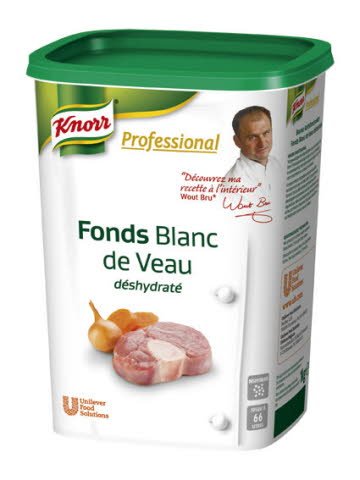 Knorr Professional Fonds déshydratés Fond Blanc De Veau -