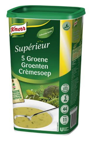 Knorr Supérieur Crème de 5 Légumes Verts -