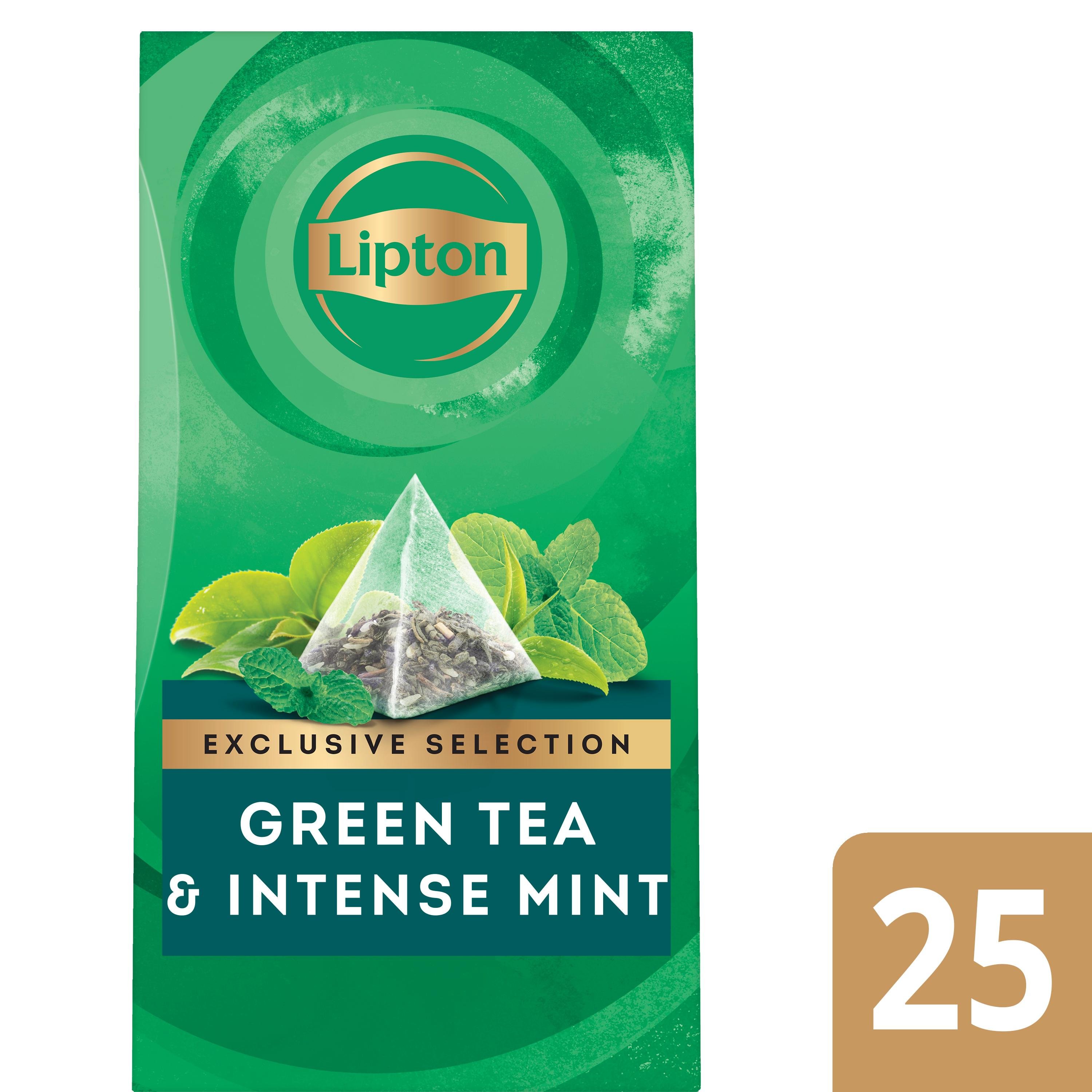 Lipton Exclusive Selection Thé Vert Menthe Intense -