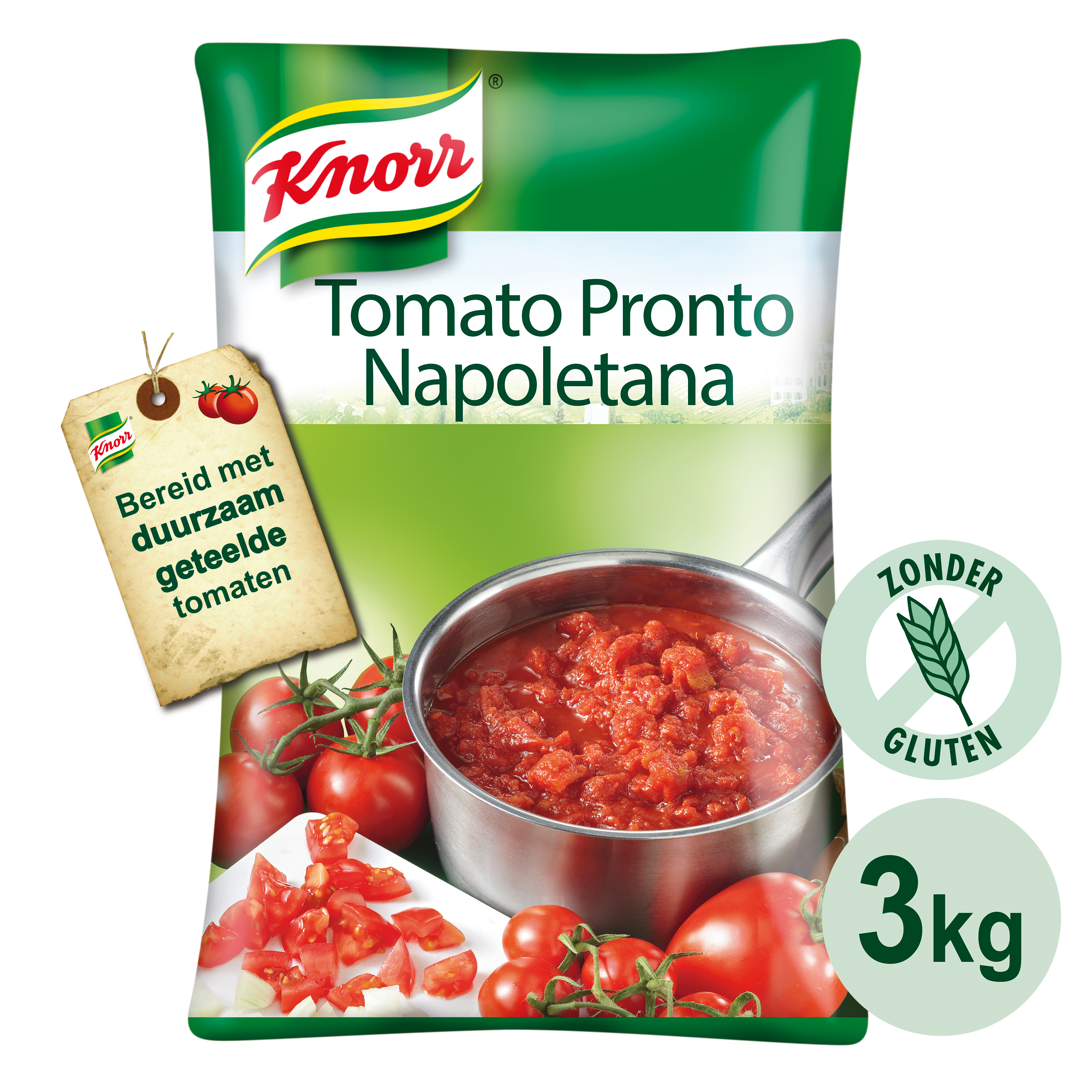 Knorr Collezione Italiana Napoletana Poche - Knorr Napoletana est cuisiné à partir de tomates mûries au soleil d’Italie et cueillies à point