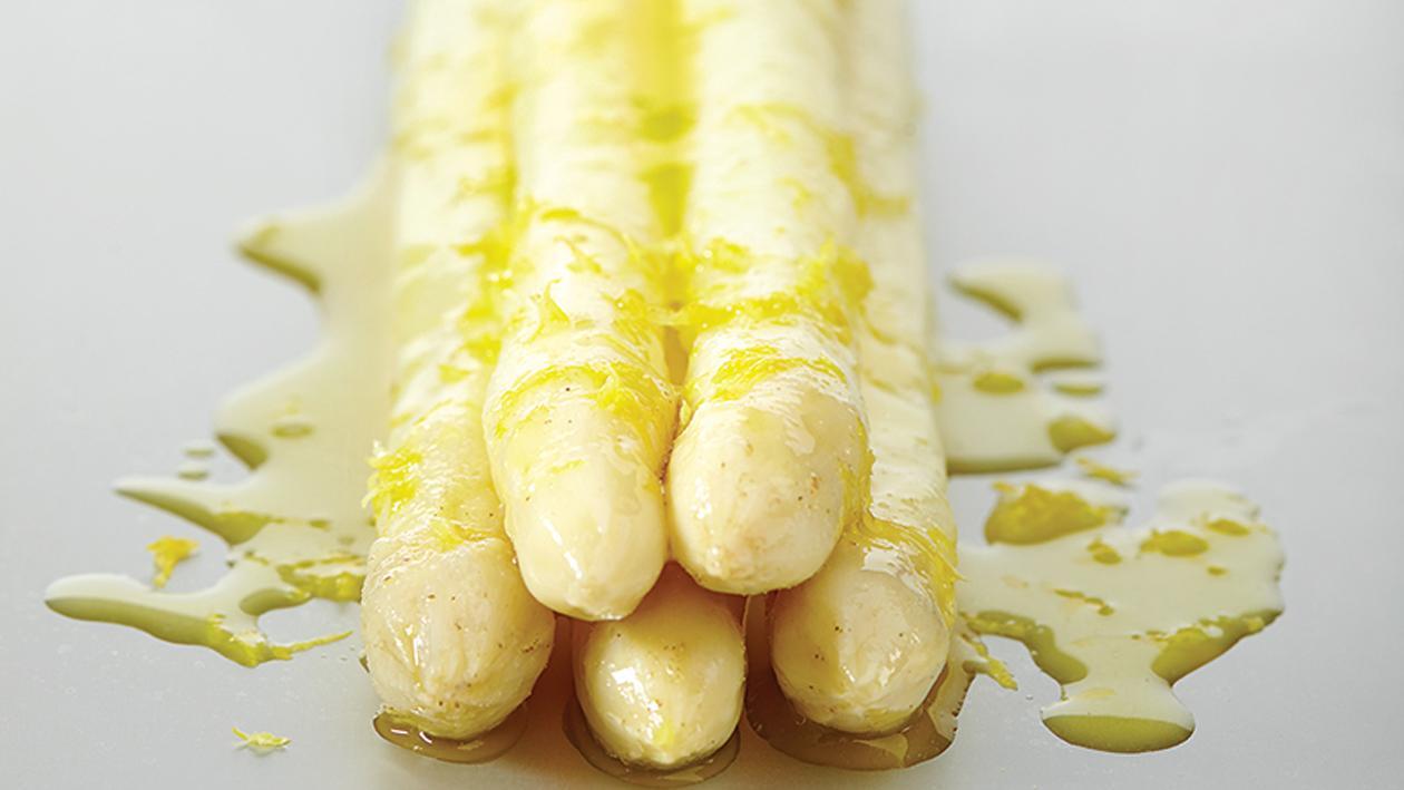 Asperges sous-vide au citron – Recette Asperges sous-vide au citron – Recette