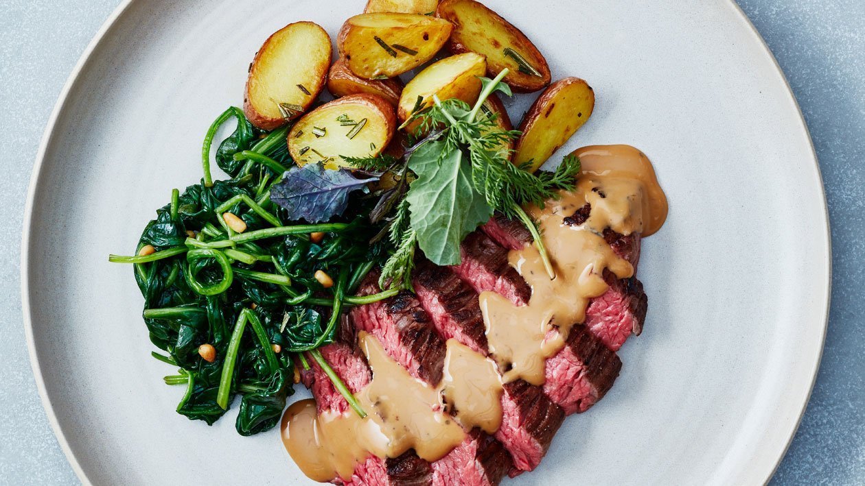 Bavette et sauce au poivron – Recette Bavette et sauce au poivron – Recette