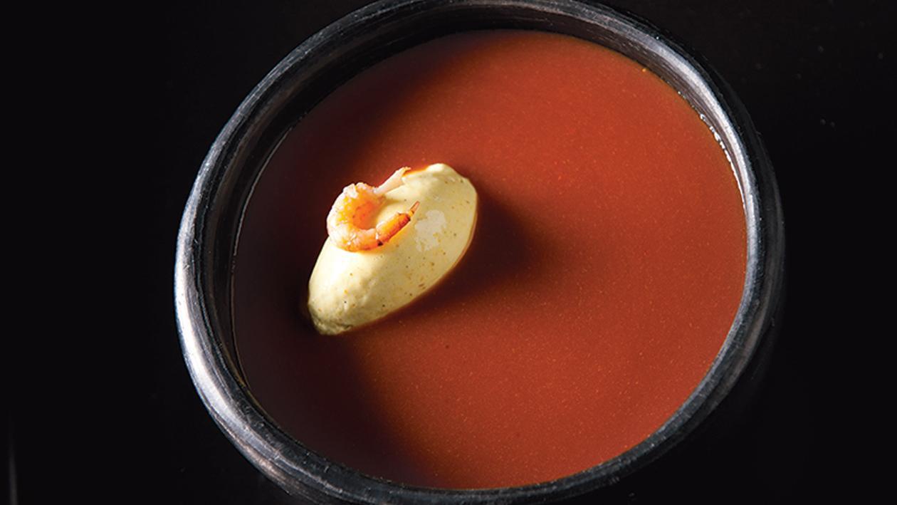 Bisque de crevettes au curry – Recette Bisque de crevettes au curry – Recette