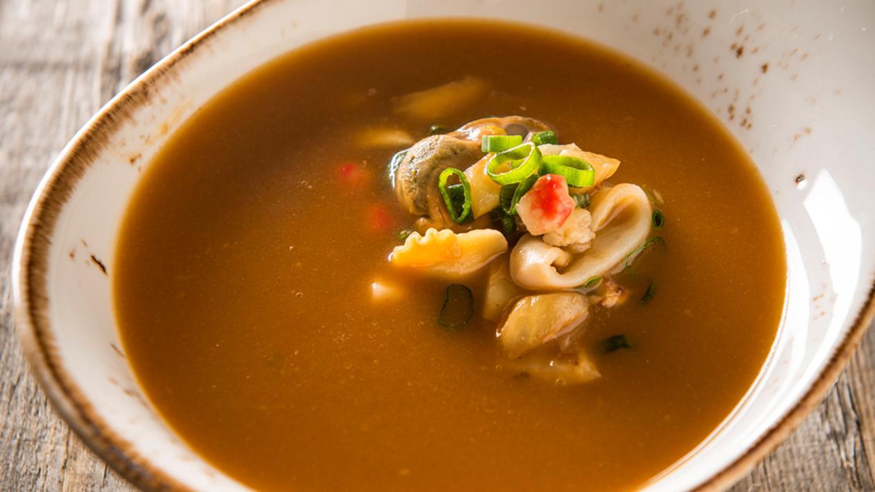 Bisque de homard au fenouil, fruits de mer et basilic – Recette Bisque de homard au fenouil, fruits de mer et basilic – Recette