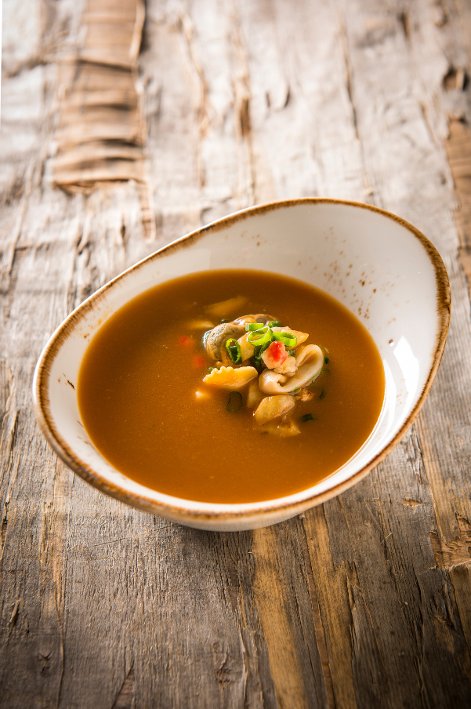Bisque de homard au fenouil, fruits de mer et basilic – Recette Bisque de homard au fenouil, fruits de mer et basilic – Recette