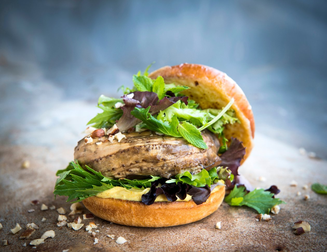 Burger à l’aubergine et aux épices Ras el hanout – Recette Burger à l’aubergine et aux épices Ras el hanout – Recette