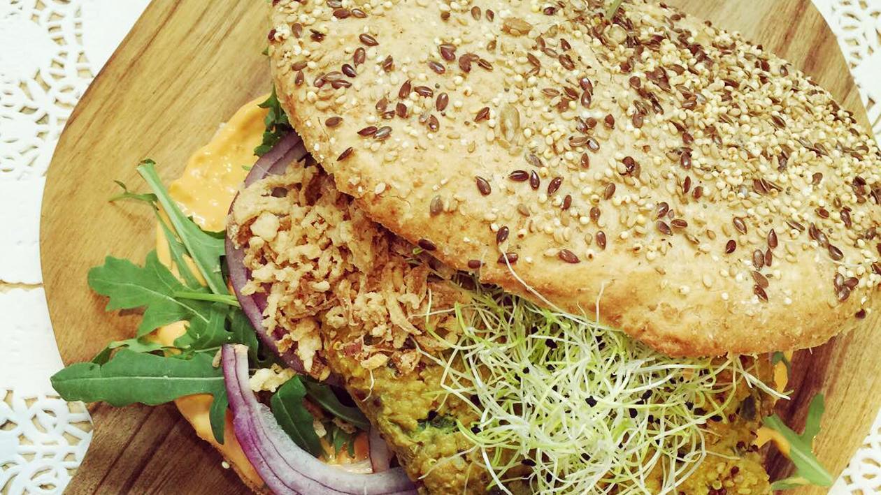 Burger de quinoa de Leontine – Recette Burger de quinoa de Leontine – Recette