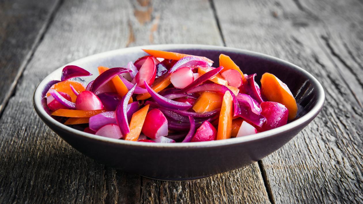 Conserve de radis, carotte et oignon rouge – Recette Conserve de radis, carotte et oignon rouge – Recette
