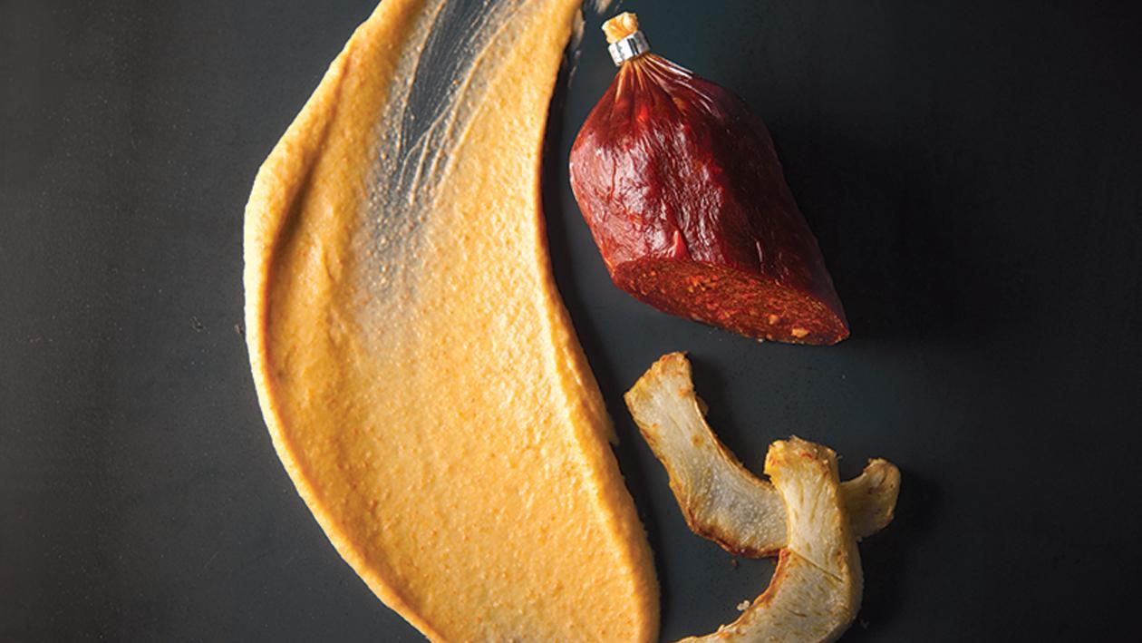 Crème de chorizo et purée d’artichauts – Recette Crème de chorizo et purée d’artichauts – Recette