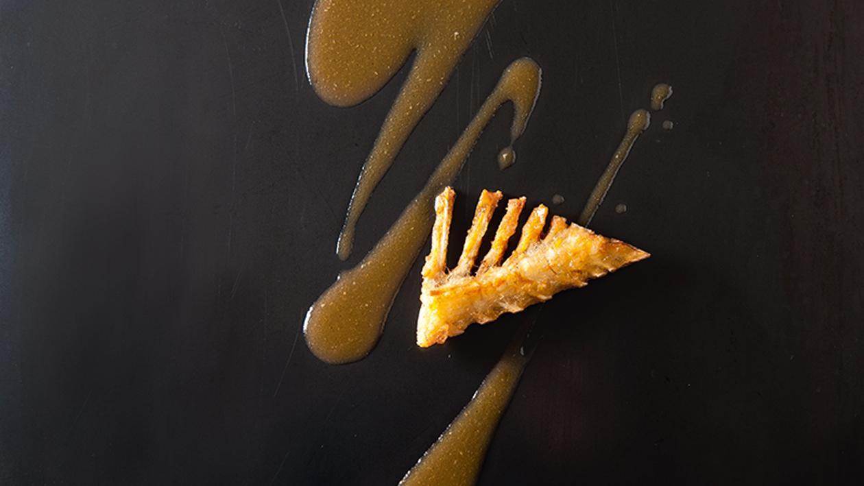 Jus aux arêtes de turbot torréfiées – Recette Jus aux arêtes de turbot torréfiées – Recette