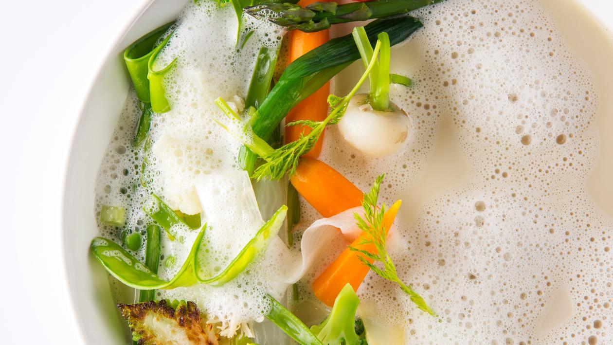 Nage de légumes primeurs croquants – Recette Nage de légumes primeurs croquants – Recette
