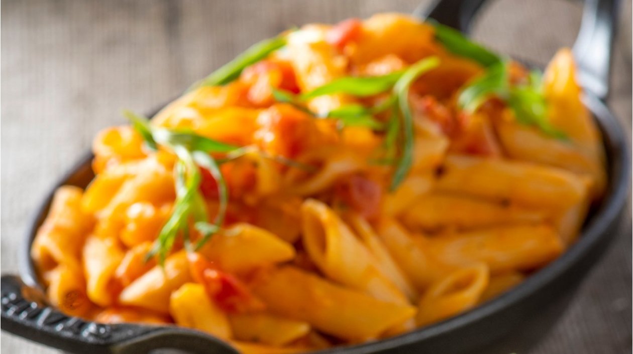 Penne à la patate douce et à l’estragon – Recette Penne à la patate douce et à l’estragon – Recette