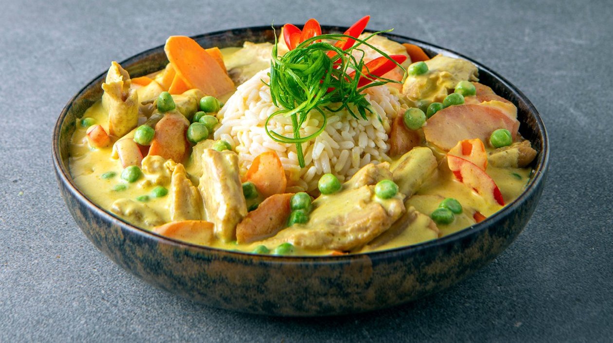 Poulet Curry Veggie – Recette Poulet Curry Veggie – Recette