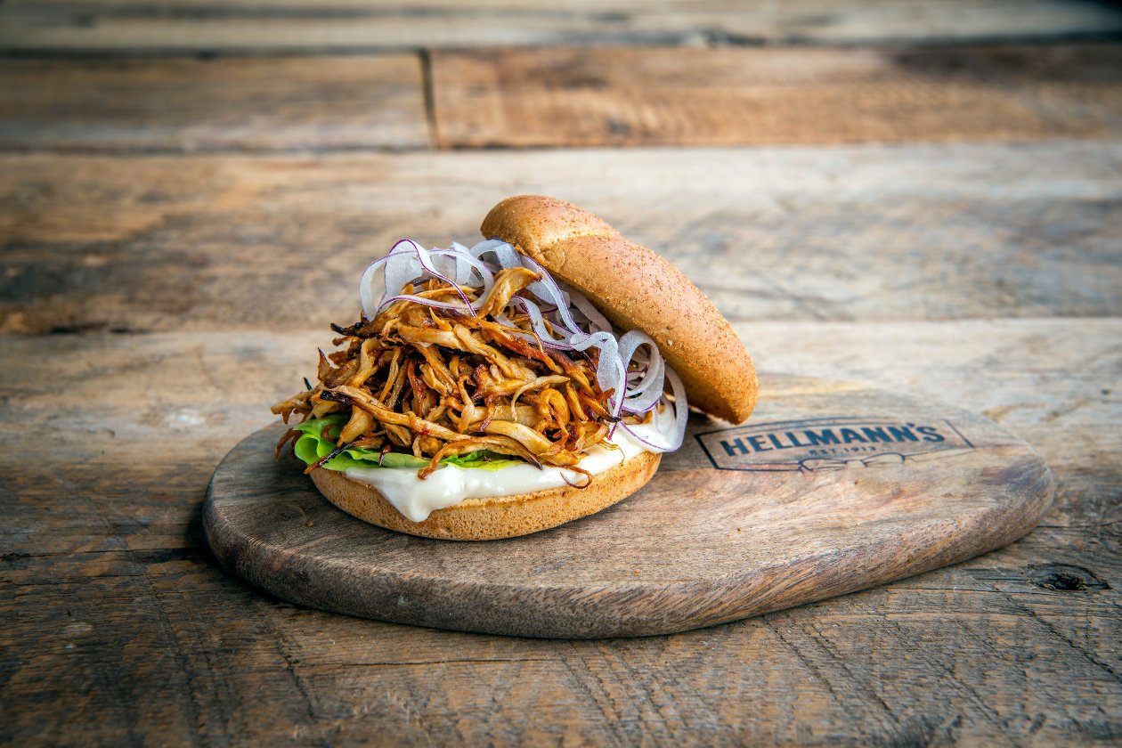 Pulled mushroom burger – Recette Pulled mushroom burger – Recette