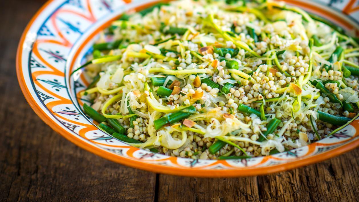 Salade de sarrasin à la choucroute – Recette Salade de sarrasin à la choucroute – Recette