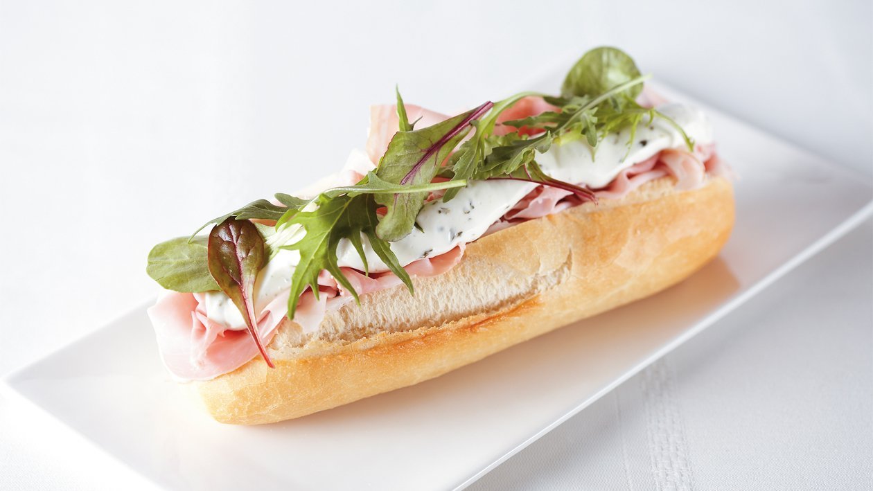 Sandwich au jambon cuit miel et thym – Recette Sandwich au jambon cuit miel et thym – Recette
