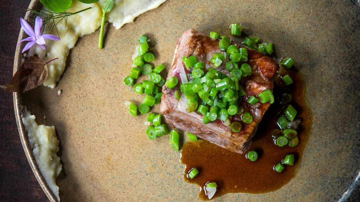 Souris d’agneau avec haricots princesse et purée de pommes de terre – Recette Souris d’agneau avec haricots princesse et purée de pommes de terre – Recette