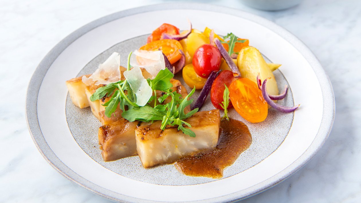 Steak « meatless » Recette Unilever Food Solutions