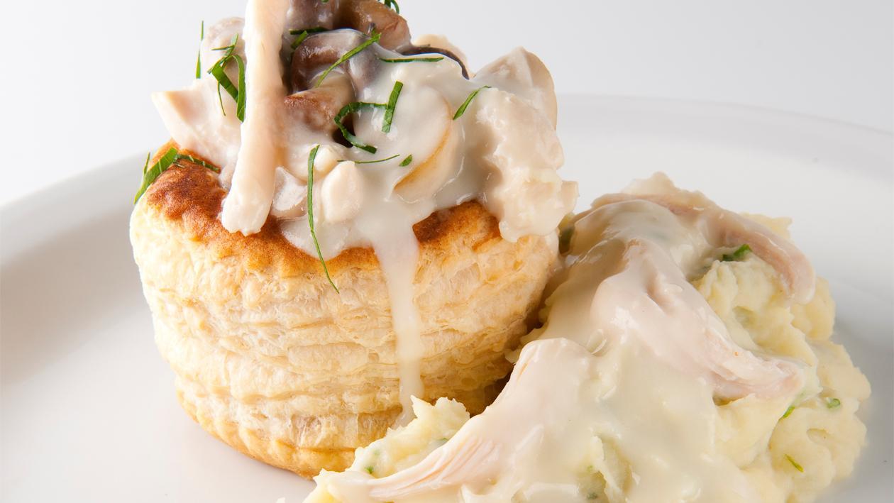 Vol Au Vent Avec Puree De Pommes De Terre Recette Unilever