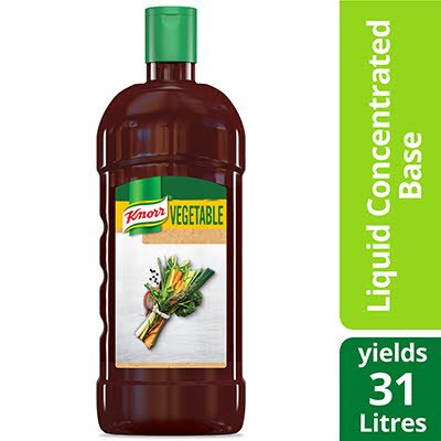 Base de légumes liquide concentrée Knorr® ultimate sans gluten 946 ml, paquet de 4 -