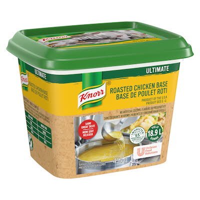 Base de poulet Knorr® Ultimate sans gluten, 6 x 454 g -