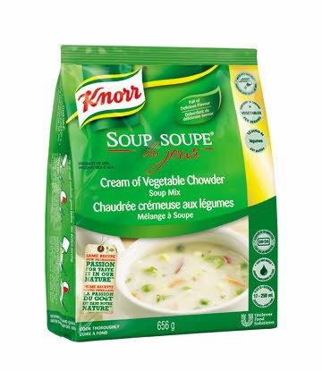 Knorr® Soup Du Jour SDJ CRM OF VEG - 10068400253287 - Knorr® Soup Du Jour SDJ CRM OF VEG - 10068400253287 -