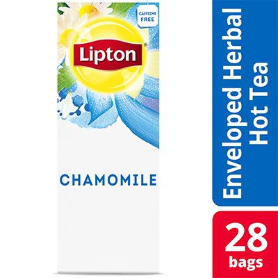 Lipton® Thé Chaud Camomille 6 x 28 sachets - Les variétés de Lipton® conviennent à toutes les humeurs.