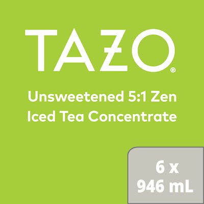 TAZO® thé glacé 5:1 Passion concentrée 6 x 946 ml -