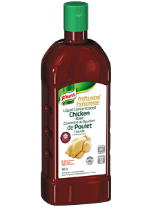Knorr® Professionnel Concentré de bouillon de poulet liquide - Seules les bases concentrées liquides Knorr® offrent ce qui se rapproche le plus du goût fait maison.