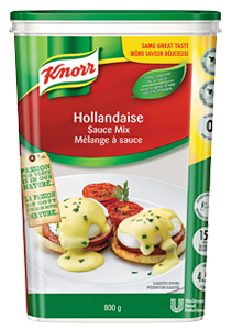 Knorr® Sauce hollandaise classique - Le mélange à sauce Hollandaise Knorr® offre une saveur hollandaise classique, à la fois délicate, riche et onctueuse.