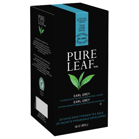 Pure Leafᴹᶜ Hot Tea Bags Earl Grey 6/25 ct - Le thé Pure Leafᴹᶜ est fait avec uniquement les meilleurs.