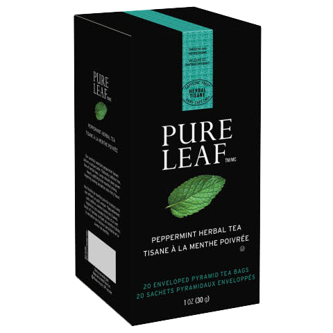 Pure Leafᴹᶜ Hot Tea Bags Peppermint 6/20 ct - Le thé Pure Leafᴹᶜ est fait avec uniquement les meilleurs.