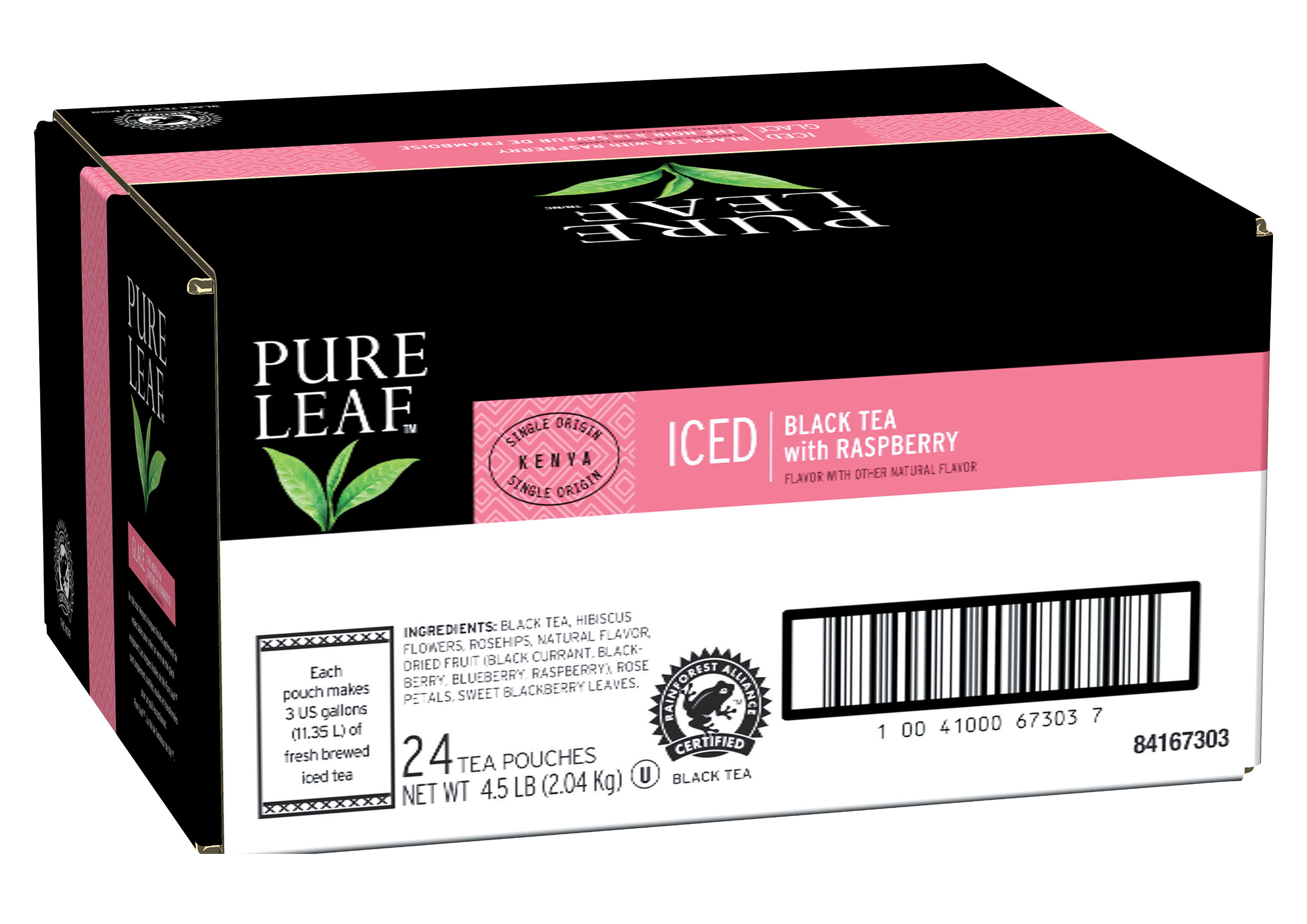 Pure Leafᴹᶜ Iced Loose Tea Pouch Black with Raspberry 3 gallon, 24 count - Le thé Pure Leafᴹᶜ est fait avec uniquement les meilleurs.
