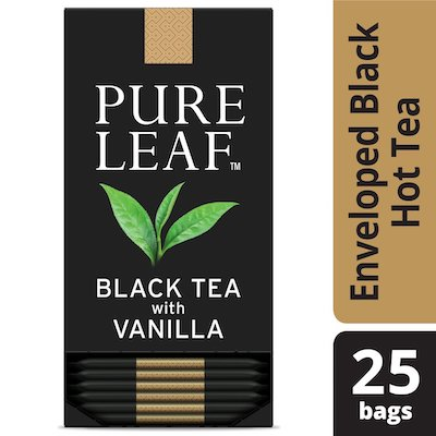 Pure Leafᴹᶜ Thé Chaud Noir à la Saveur de Vanille 6 x 25 sachets - Le thé Pure Leafᴹᶜ est fait avec uniquement les meilleurs.